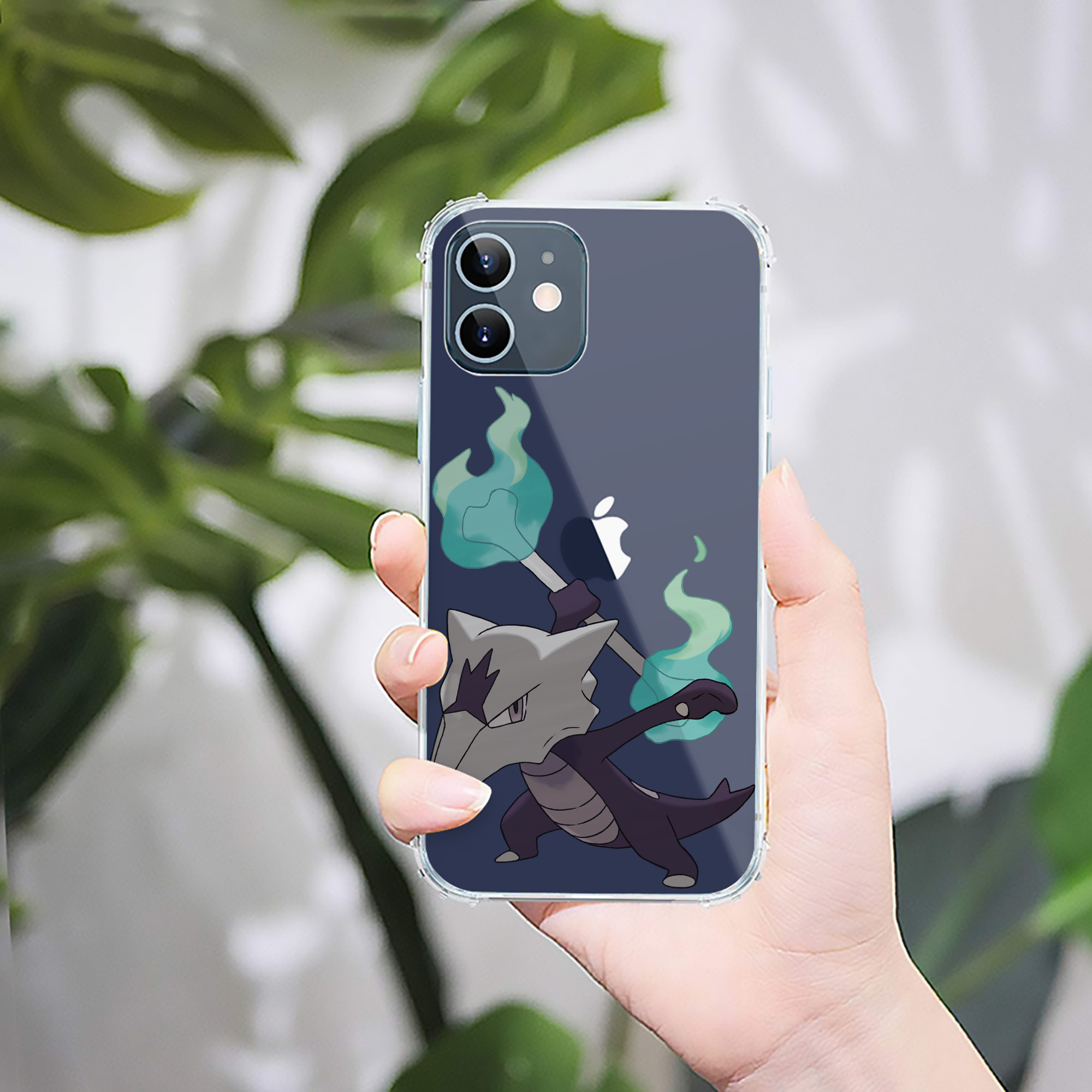 （画像用） ポケットモンスター Pokémon 【iPhone 12シリーズ対応】透明スマホケース（クリアソフトケース）